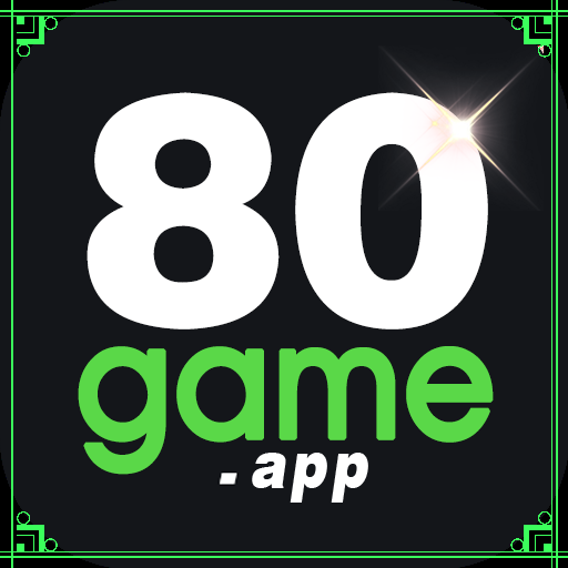 Imagem promocional da 80GAME mostrando a plataforma e suas vantagens